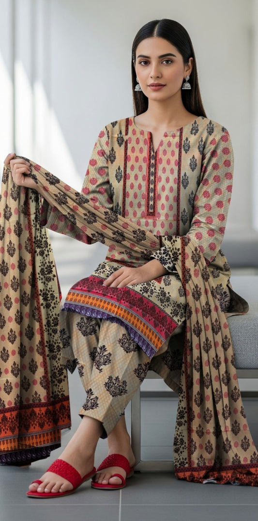 BRAND NEW 3PC DIGITAL PRINTED COLLECTION