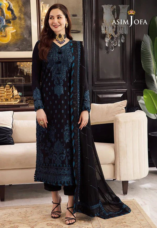 ASIM JOFA – 3Pc Casual Winter Collection (Code 790)