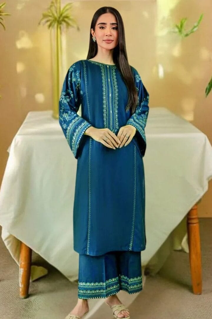 BATKI LAWN Shirt Front  HEAVY  Embroidery