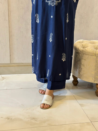 LAWN Shirt Front  HEAVY  Embroidery