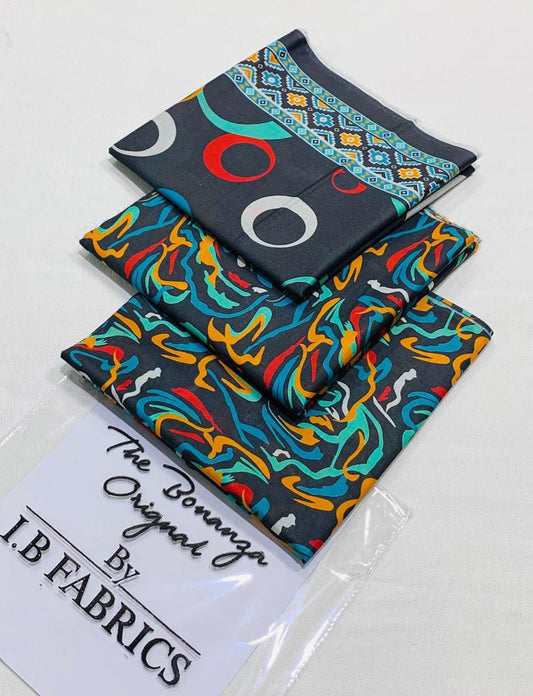 BRAND NEW 3PC DIGITAL PRINTED ALLOVER COLLECTION