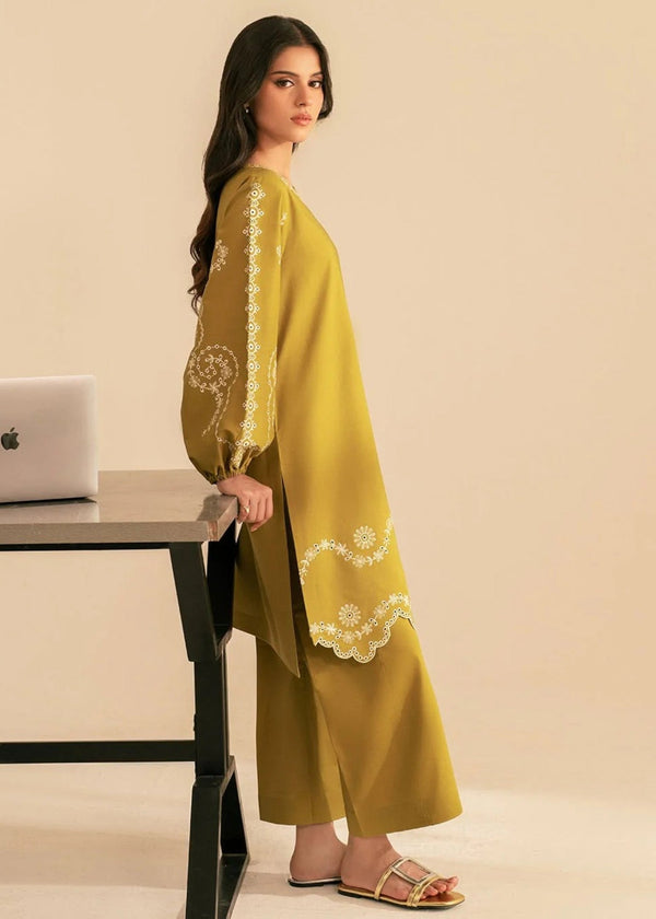 LAWN Shirt Front  HEAVY  Embroidery