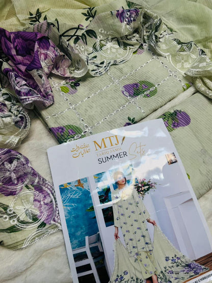 MTJ 3pc Summer Eid Collection (Code:MTJ-013)
