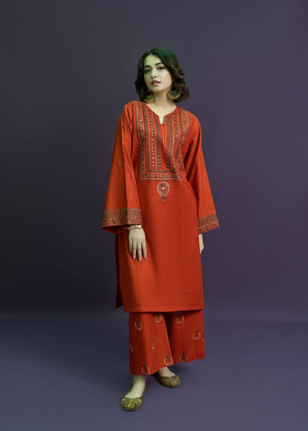 LAWN Shirt Front  HEAVY  Embroidery