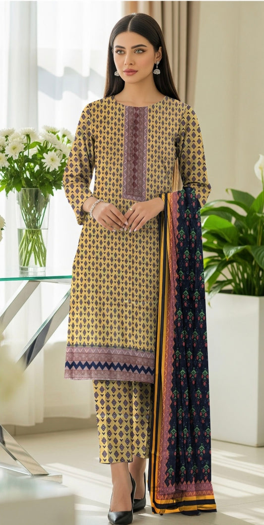 BRAND NEW 3PC DIGITAL PRINTED COLLECTION