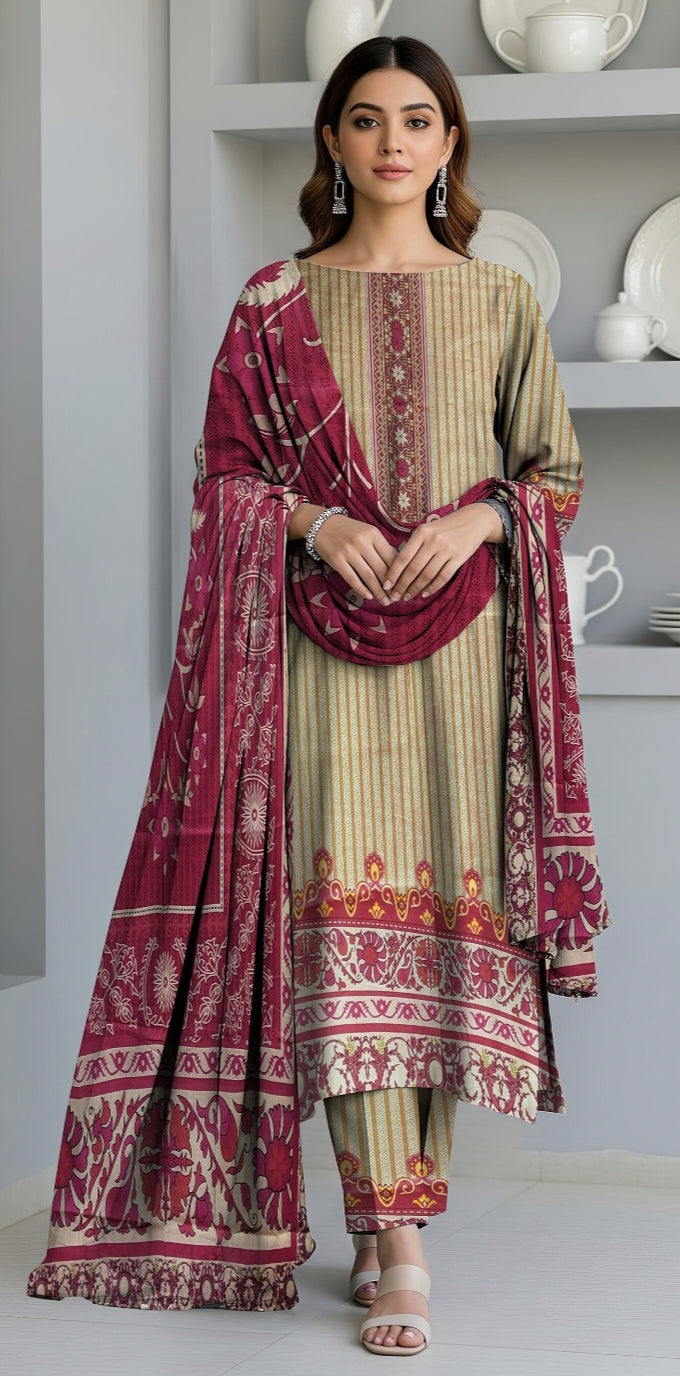 BRAND NEW 3PC DIGITAL PRINTED COLLECTION