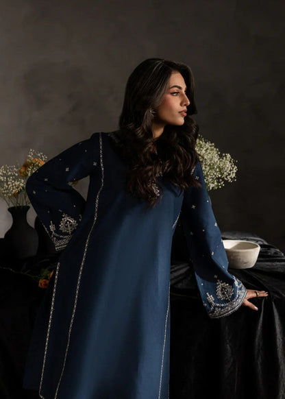 LAWN Shirt Front  HEAVY  Embroidery