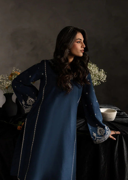 LAWN Shirt Front  HEAVY  Embroidery