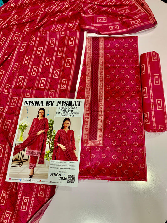 BRAND NEW 3PC DIGITAL PRINTED COLLECTION