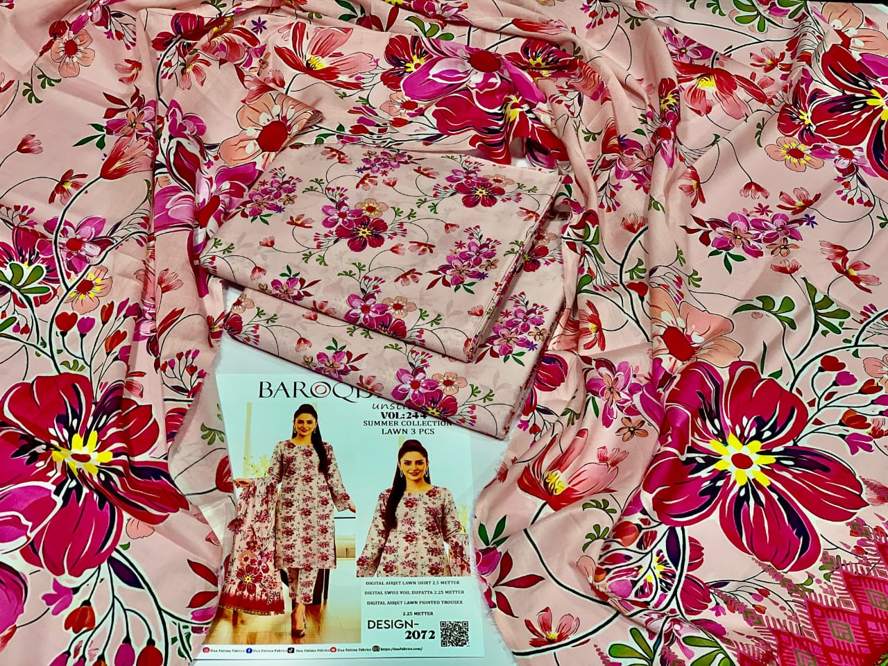 BRAND NEW 3PC DIGITAL PRINTED COLLECTION